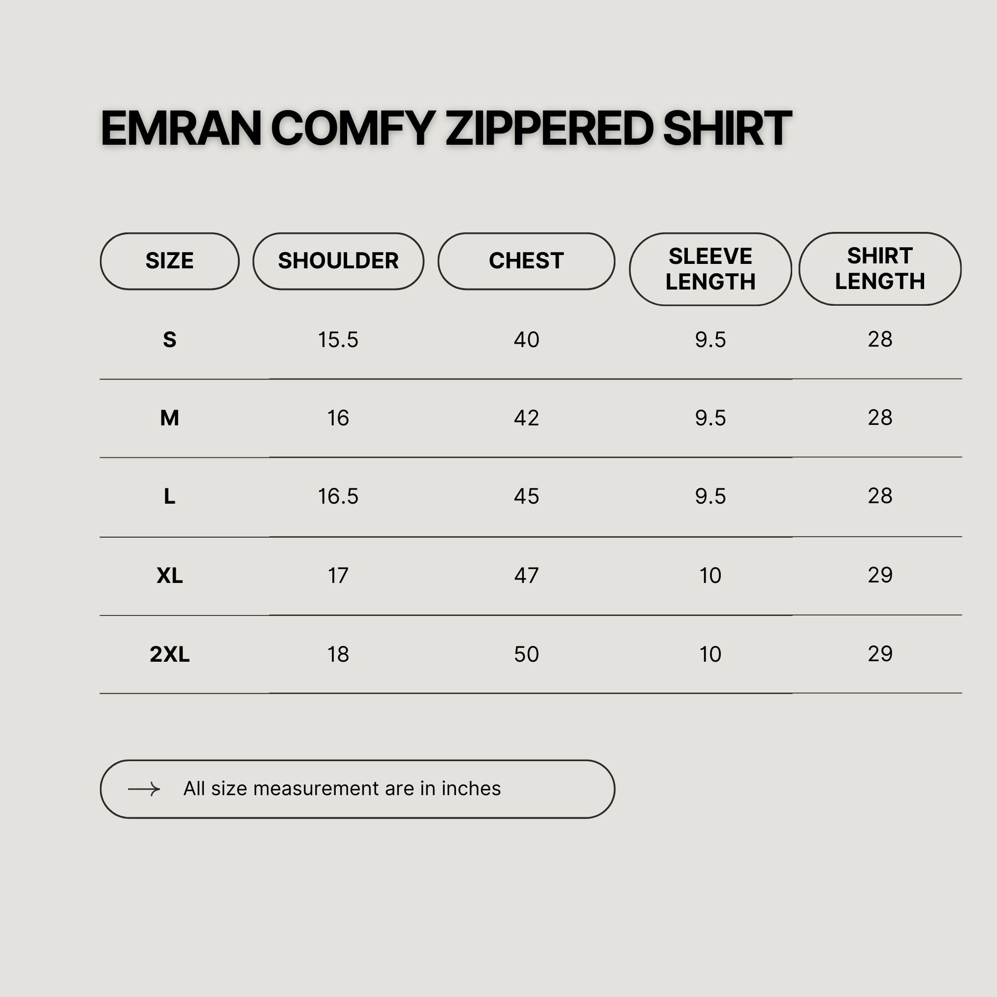 EMRAN COMFY ZIPPERED SHIRT DARK OLIVE